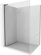 Mexen Kioto L Duschwand Walk-in 110 x 200 cm, transparent, schwarz - 800-110-103-70-00