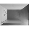 Mexen Kioto L Duschwand Walk-in 70 x 200 cm, Milchglas, Chrom - 800-070-103-01-30