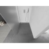 Mexen Kioto L Duschwand Walk-in 110 x 200 cm, Frost, Chrom - 800-110-103-01-30