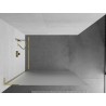 Mexen Kioto L Duschwand Walk-in 70 x 200 cm, matt, gold - 800-070-103-50-30