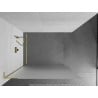Mexen Kioto L Duschwand Walk-in 90 x 200 cm, matt, gold - 800-090-103-50-30