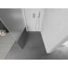 Mexen Kioto L Duschwand Walk-in 120 x 200 cm, transparent/frost, chrom - 800-120-103-01-35