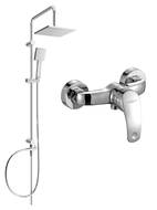 Mexen Tord Aufputz-Duschset mit Regendusche und Duscharmatur Fabia, Chrom - 746540200-00