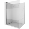 Mexen Kioto L Duschwand Walk-in 110 x 200 cm, transparent/Frost, gun grey gebürstet - 800-110-103-66-35