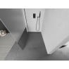 Mexen Kioto L Duschwand Walk-in 90 x 200 cm, transparent/matt, schwarz - 800-090-103-70-35