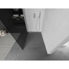 Mexen Kioto L Duschwand Walk-in 90 x 200 cm, Graphit, Chrom - 800-090-103-01-40