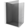 Mexen Kioto L Duschwand Walk-in 90 x 200 cm, Graphit, Chrom - 800-090-103-01-40