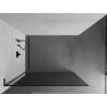 Mexen Kioto L Duschwand Walk-in 70 x 200 cm, Graphit, Schwarz - 800-070-103-70-40