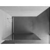 Mexen Kioto L Duschwand Walk-in 90 x 200 cm, Spiegel, weiß - 800-090-103-20-50