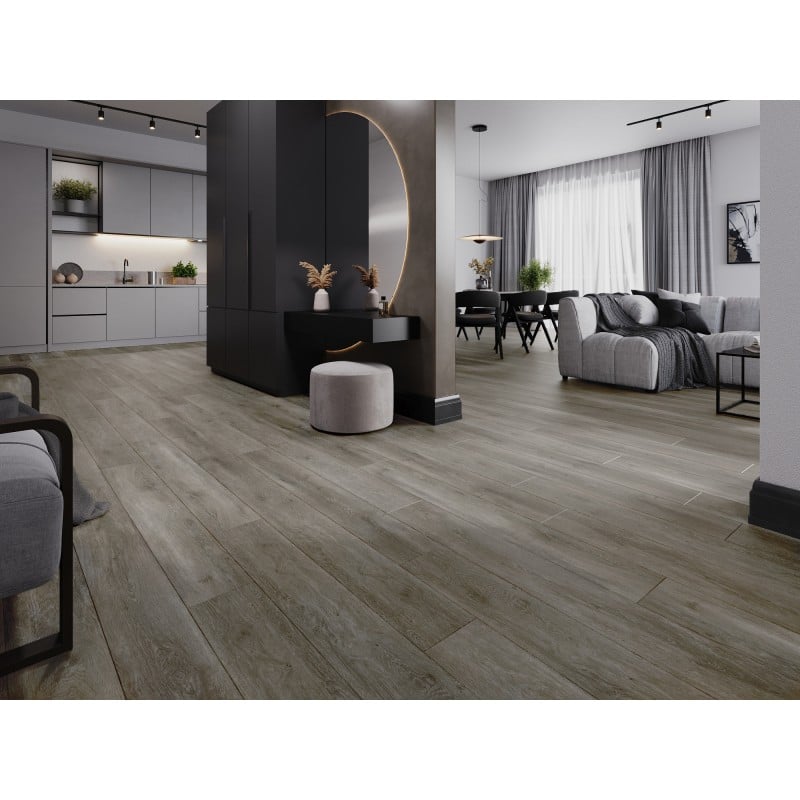 Mexen Sherwood Vinylpaneele 1240 x 182 mm SPC 6,5 mm, IXPE-Unterlage 1,5 mm, 4 V-Fuge, Eiche - F1051-1240-182-505-4V1-01