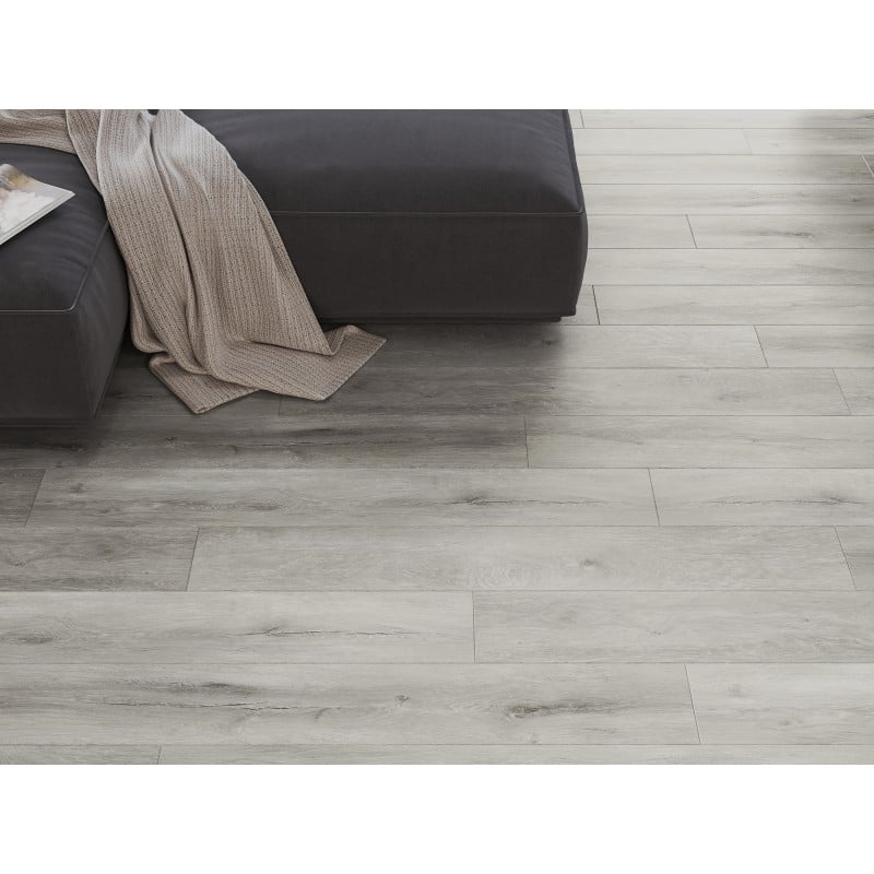 Mexen Boone Vinylplatten 1240 x 182 mm SPC 6,5 mm, IXPE Unterlage 1,5 mm, 4 V-Fuge, Eiche - F1054-1240-182-505-4V1-01