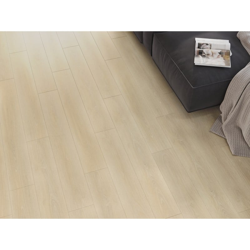 Mexen Charlotte Vinylplatten 1240 x 182 mm SPC 6,5 mm, IXPE Unterlage 1,5 mm, 4 V-Fuge, Eiche - F1055-1240-182-505-4V1-01