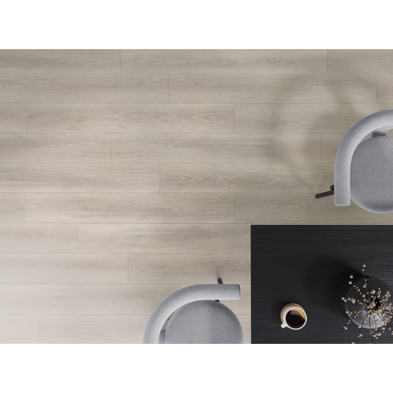 Mexen Wilson Vinylplatten 1240 x 182 mm SPC 6,5 mm, IXPE Unterlage 1,5 mm, 4 V-Fuge, Eiche - F1058-1240-182-505-4V1-01