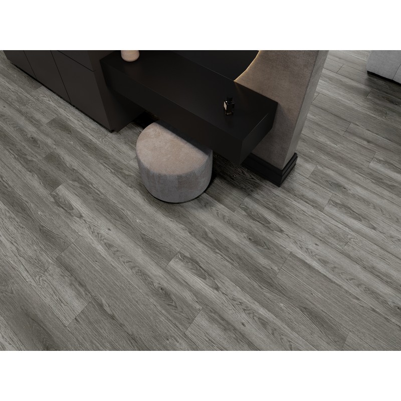 Mexen Claremont Vinylplatten 1240 x 182 mm SPC 6,5 mm, IXPE Unterlage 1,5 mm, 4 V-Fuge, Eiche - F1039-1240-182-505-4V1-01