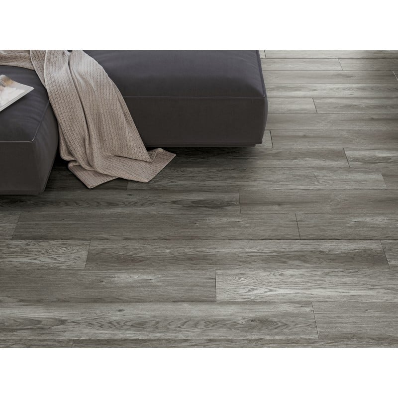 Mexen Claremont Vinylplatten 1240 x 182 mm SPC 6,5 mm, IXPE Unterlage 1,5 mm, 4 V-Fuge, Eiche - F1039-1240-182-505-4V1-01