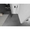 Mexen Kioto L Duschwand Walk-in 80 x 200 cm, schwarzes Gitter, schwarz - 800-080-103-70-77