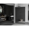 Mexen Kioto L Duschwand Walk-in 100 x 200 cm, Spiegel, schwarz - 800-100-103-70-50