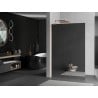 Mexen Kioto L Duschwand Walk-in 100 x 200 cm, Spiegel, gebürstetes Kupfer - 800-100-103-65-50