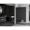Mexen Kioto L Duschwand Walk-in 100 x 200 cm, Spiegel, Roségold - 800-100-103-60-50