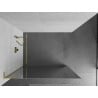 Mexen Kioto L Duschwand Walk-in 70 x 200 cm, Spiegel, Gold - 800-070-103-50-50