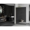 Mexen Kioto L Duschwand Walk-in 70 x 200 cm, Spiegel, gold gebürstet - 800-070-103-55-50