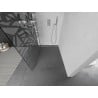 Mexen Kioto L Duschwand Walk-in 90 x 200 cm, weißes Muster, Chrom - 800-090-103-01-85