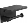 Mexen X Papierhalter mit Ablage, schwarz - 701197-70