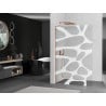 Mexen Kioto L Duschwand Walk-in 100 x 200 cm, weiße Welle, rosegold - 800-100-103-60-97