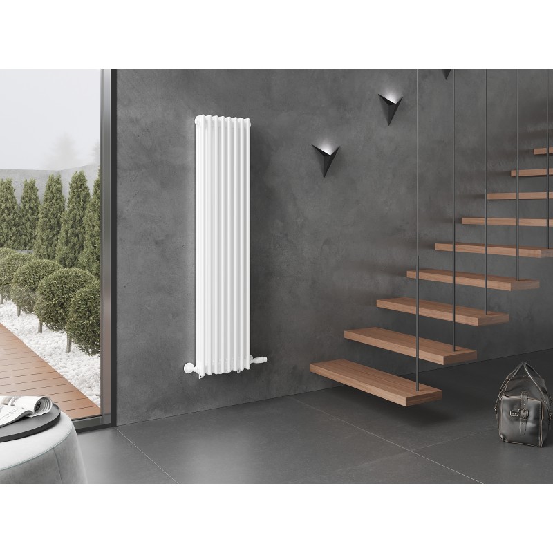 Mexen Denver Dekorativer Heizkörper 1600 x 378 mm, 1487 W, weiß - W215-1600-378-00-20