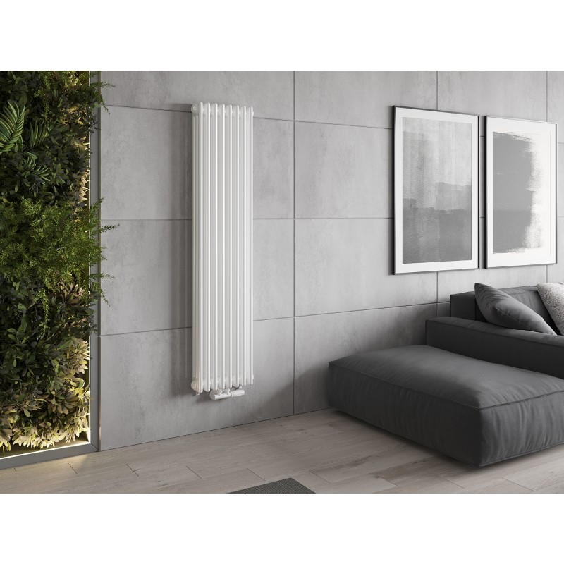 Mexen Denver Dekorativer Heizkörper 1600 x 378 mm, 1487 W, weiß - W215-1600-378-00-20