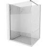 Mexen Kioto Duschwand Walk-in 110 x 200 cm, transparent/frost 8 mm, Gun Metal - 800-110-101-95-35