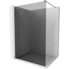 Mexen Kioto Duschwand Walk-in 80 x 200 cm, Graphit 8 mm, Gun Metal - 800-080-101-95-40
