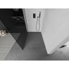 Mexen Kioto L Duschwand Walk-in 80 x 200 cm, graphit, gun metal - 800-080-103-95-40
