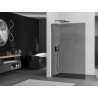Mexen Kioto L Duschwand Walk-in 80 x 200 cm, graphit, gun metal - 800-080-103-95-40