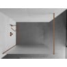 Mexen Kioto Duschwand Walk-in 110 x 200 cm, 8 mm, gebürstetes Kupfer - 800-110-101-65-30