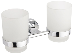 Mexen Tiber doppelter Zahnbürstenhalter, Chrom - 7050552-00