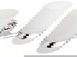 Mexen Tiber Doppelter Zahnputzbecher, Chrom - 7050552-00