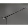 Mexen Kioto Duschwand Walk-In 160 x 200 cm, schwarzes Gitter 8 mm, Gun Metal - 800-160-101-95-77
