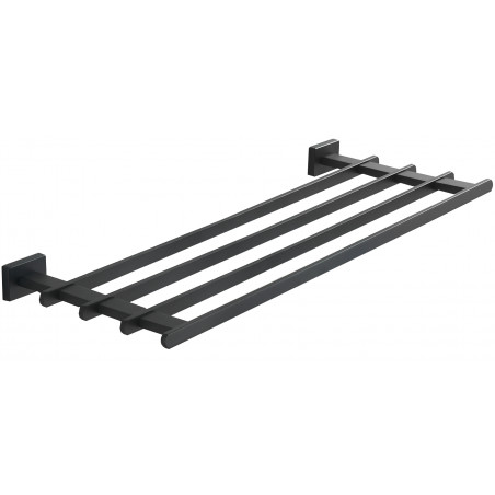 Mexen Arno Handtuchregal, schwarz - 7020720-70