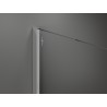 Mexen Kioto Walk-in-Duschwand 100 x 200 cm, schwarzes Muster 8 mm, Chrom - 800-100-101-01-78
