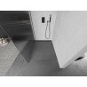Mexen Kioto Duschwand Walk-in 120 x 200 cm, Streifen 8 mm, Gun Metal - 800-120-101-95-09