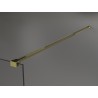 Mexen Kioto Duschwand Walk-in 90 x 200 cm, graphit 8 mm, gold - 800-090-101-50-40