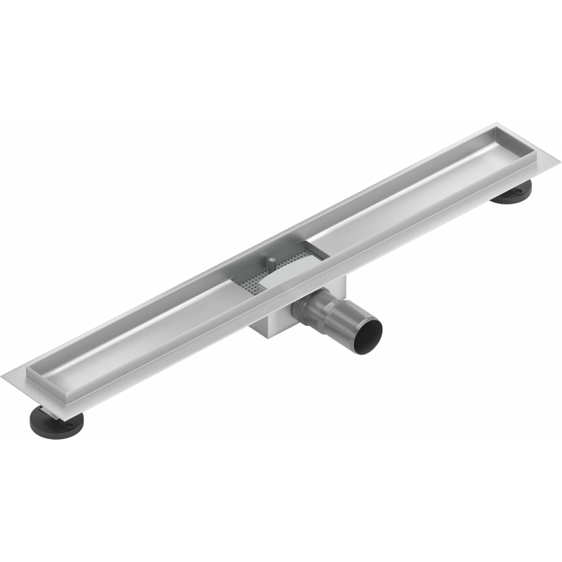 Mexen Flat Korpus für Linienentwässerung 80 cm, Inox - 1015080
