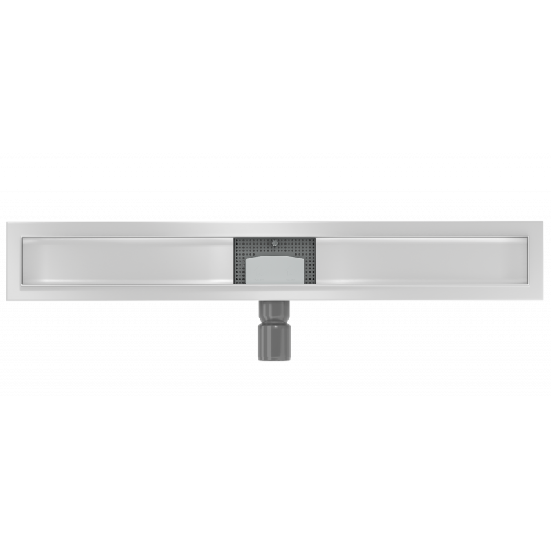 Mexen Flat Korpus für Linienentwässerung 80 cm, Inox - 1015080