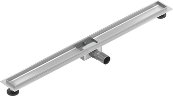 Mexen Flat Ablaufgehäuse für lineare Duschabläufe 90 cm, Chrom - 1015090