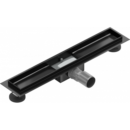 Mexen Flat Korpus für Linienablauf 50 cm, schwarz - 1715050