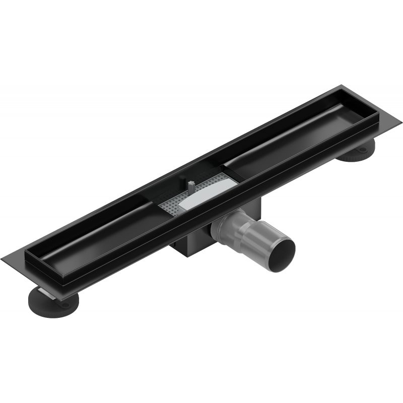 Mexen Flat Korpus für Linienentwässerung 60 cm, schwarz - 1715060