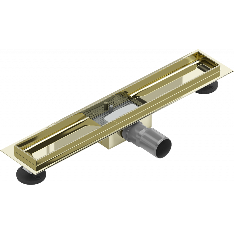 Mexen Flat Korpus für Linienabfluss 50 cm, gold - 1515050
