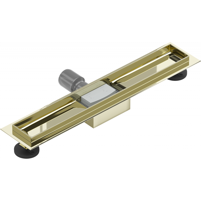 Mexen Flat Korpus für Linienabfluss 50 cm, gold - 1515050