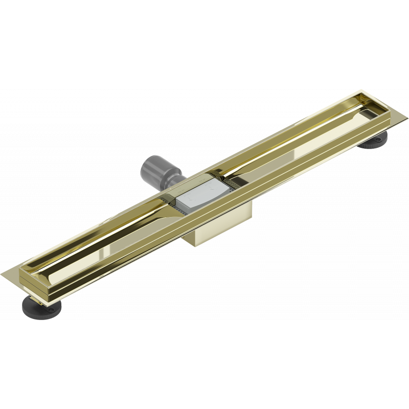 Mexen Flat Korpus für Linienablauf 70 cm, Gold - 1515070
